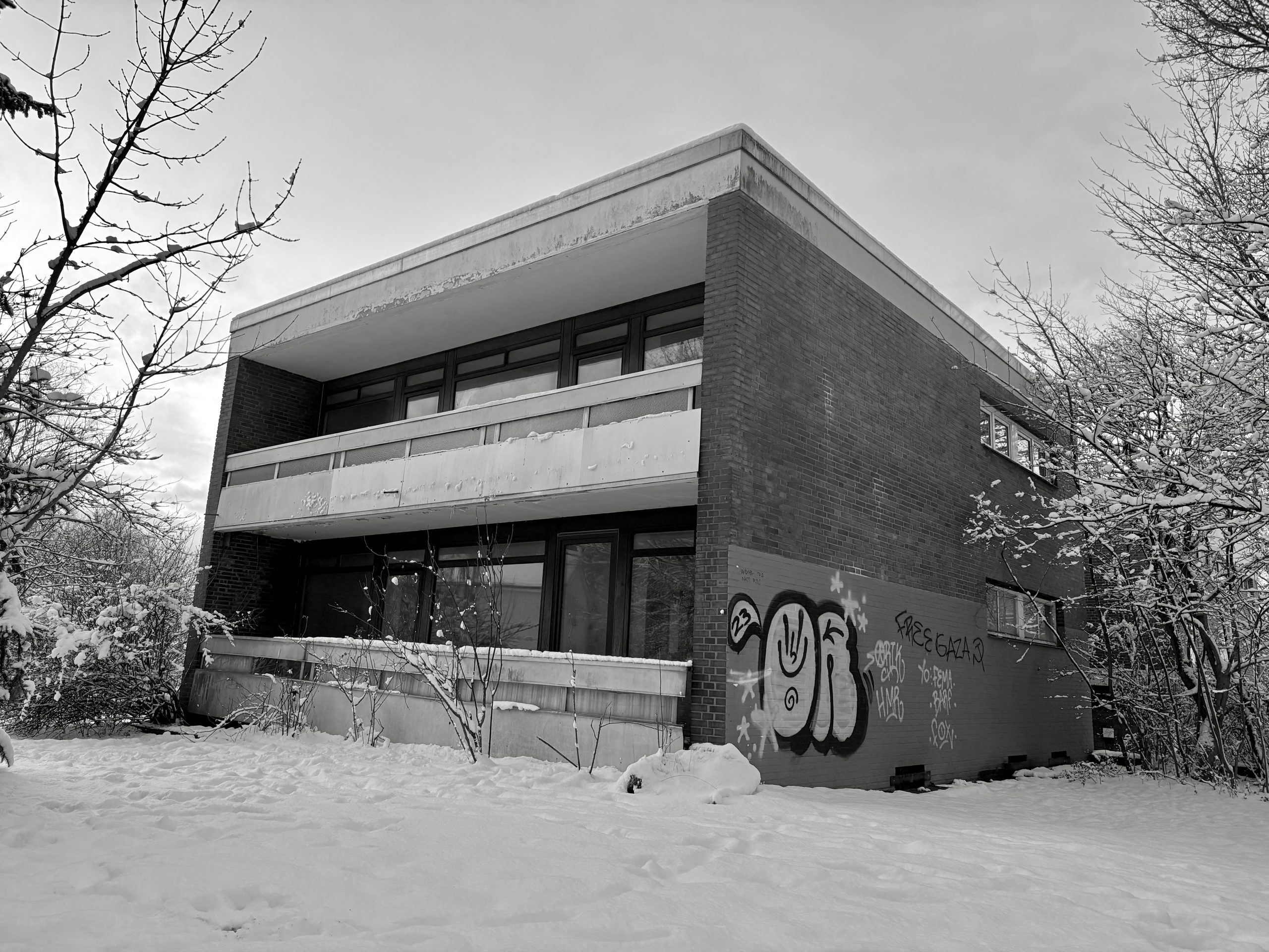 Leere Wohnungen am Trelder Weg