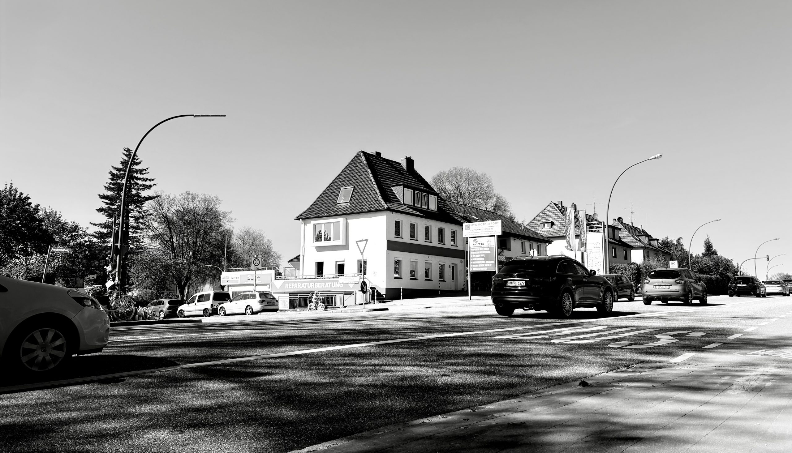 Kreuzung an der Winsener Straße